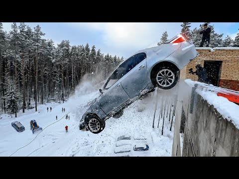 ГОРДЕЙ скинул BMW M5 c ПЯТИЭТАЖКИ !