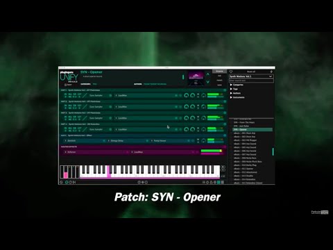 Synth Motions Vol.1 for Unify - Patch Demo