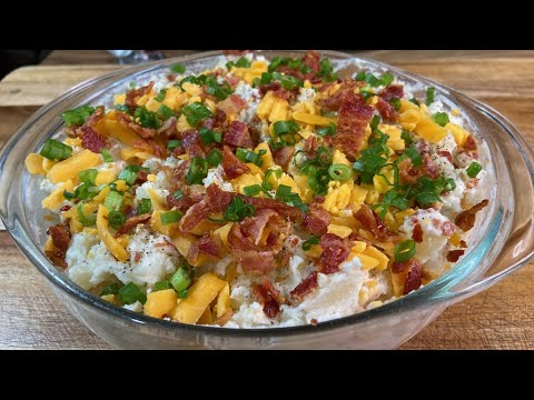 How To Make Loaded Baked Potato Salad
