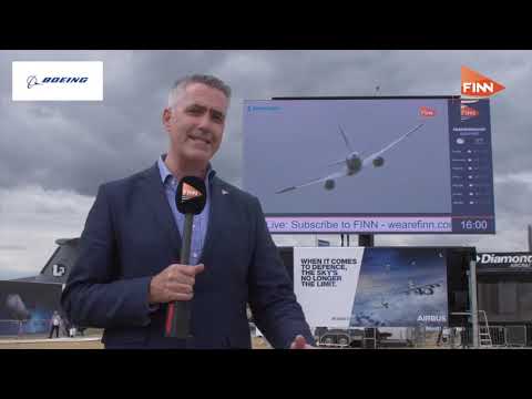 Farnborough Airshow 2018  The shark takes a big bite