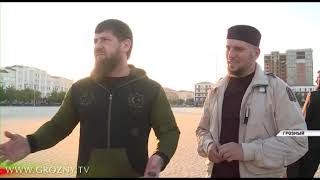 Рамзан Кадыров посетил строительные площадки Грозного