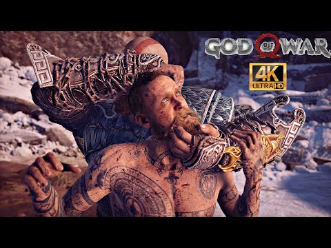 Kratos Kills Baldur - God of War PS5 (4K 60FPS)
