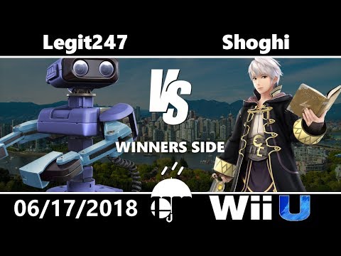 Rain City Wii U: Pools - Legit247 (ROB, Diddy Kong) vs Shoghi (Robin)