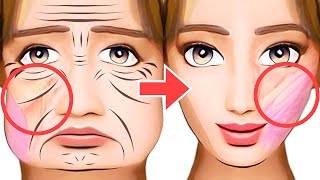 Face Wrinkles Exercise! Prevent Smile Wrinkles, Marionette Line, Eye Wrinkles,Neck Wrinkles