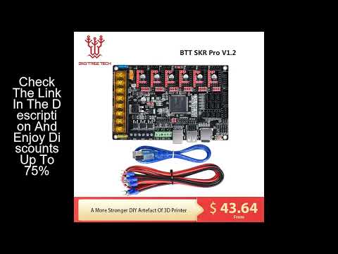 BIGTREETECH SKR PRO V1.2 32Bit Control Board 3D Printer Parts SKR V1.3 RAMPS 1.4 A4988 TMC2208 Uart