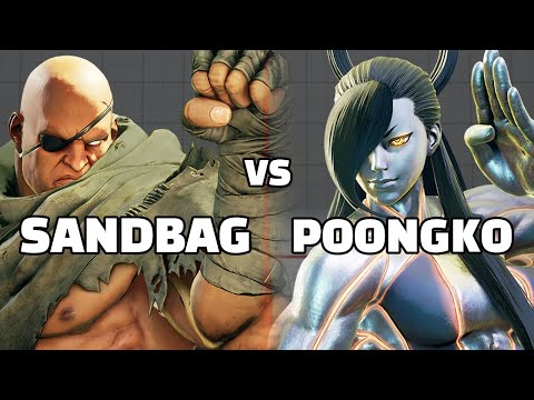 SFV - No.1 Sagat Sandbag  [sandbag Sagat VS Poongko Seth]