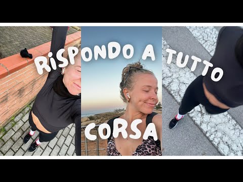 COME INIZIARE A CORRERE? COSA MANGIARE? RISPONDO A TUTTO || FC
