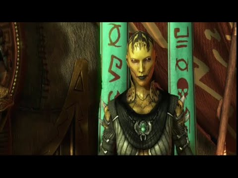 MKX ALL Dvorah Cutscenes