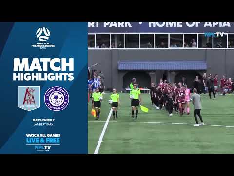 NPL NSW Women's Round 7 Highlights – APIA Leichhardt v Sydney Olympic