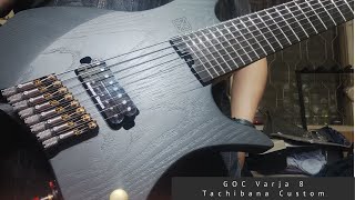 Video thumbnail for GOC Vajra 8  Sturmdrachen  Custom #gocguitars by Papis Guitar