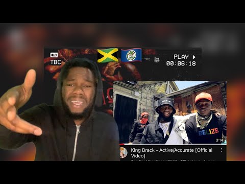 Jamaican Reacts To Belize Music ! King Brack - Active/Accurate [Official Video] REACTION VIDEO
