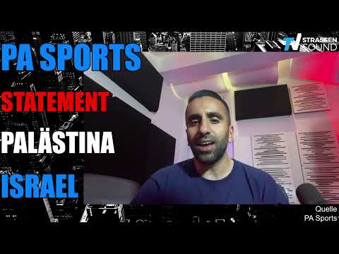 PA SPORTS Statement | Israel & Palästina | TV Strassensound