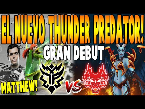 THUNDER PREDATOR vs HOKORI [BO2] - GRAN DEBUT "El Nuevo Thunder" -  BTS PRO SERIES 9 DOTA 2