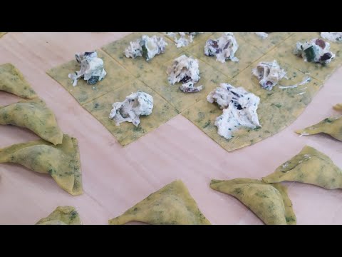 Ripieno di zucchine robiola melanzane e maggiorana