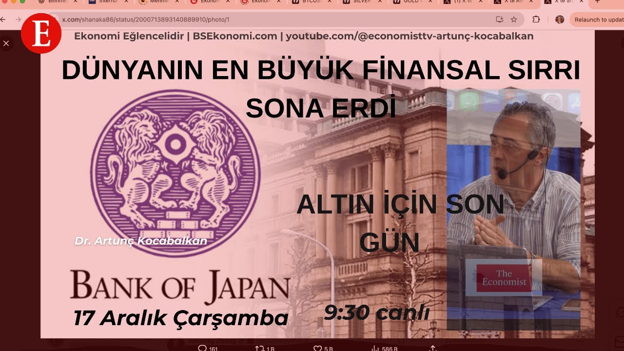 SAMURAİLER UCUZ PARA DÖNEMİ BİTTİ DEDİ. ALTIN İÇİN SON GÜN