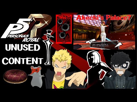 Persona 5 Unused Content