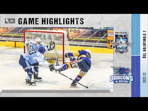 ÖEL Halbfinale ESC Steindorf gegen HC Kufstein - Highlights