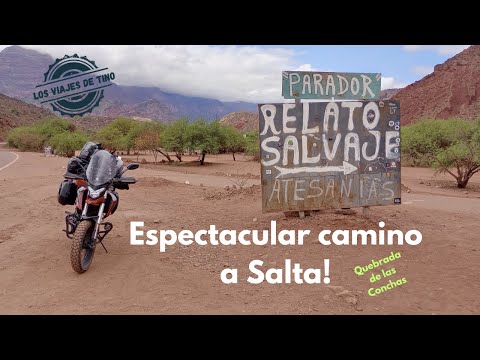 La belleza de la Ruta Nacional 68 desde Cafayate a Salta!