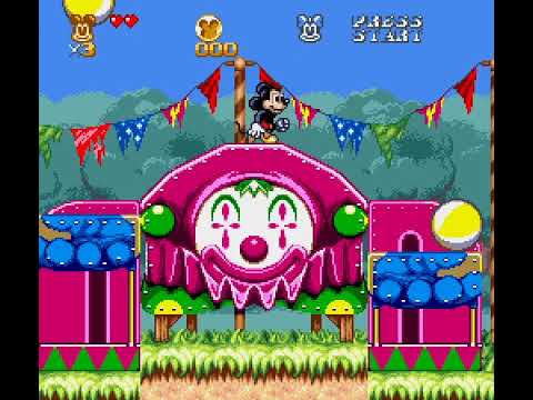 Mega Drive Longplay [439] The Great Circus Mystery starring Mickey and Minnie