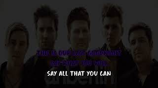 (Karaoke) Anberlin - The symphony of blase