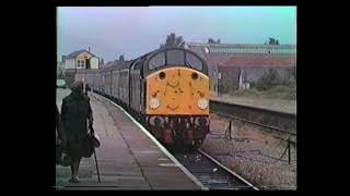 British Rail Class 40 122/D200 at Llandudno and a collection of random bashers 1986