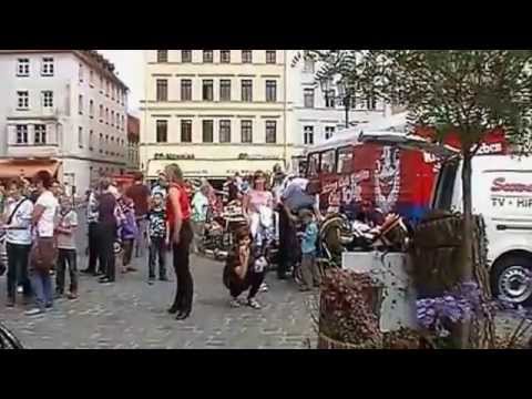 Löbauer Bierwagen - Ziehen