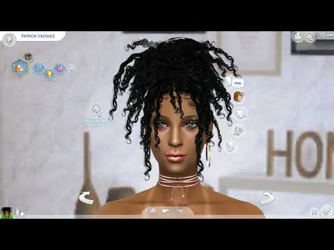 sims game alpha cc style download girl Patricia Vazquez by Bonita100 Cas Video Preview