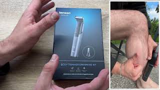 Intimrasierer Kensen 2-1 Rasierer Intimbereich Rasur Wasserdicht Körperrasierer Unboxing & Anleitung