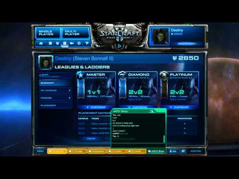 Starcraft 2 - Q&A with Destiny (Part 1)