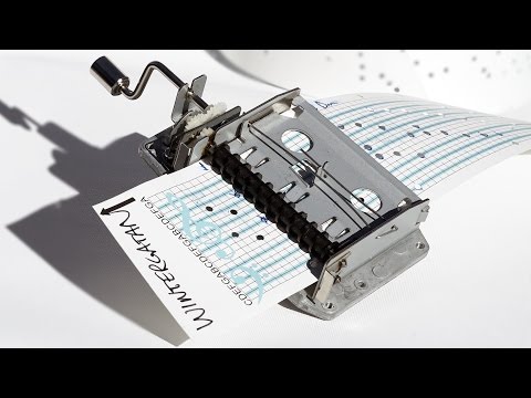 How To Program a Music Box - Hole Punch Tutorial