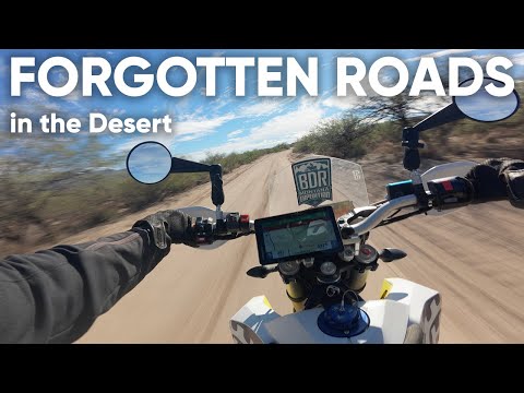 Connecting Desert Roads by Van and Motorcycle | Husqvarna 701 Adventure