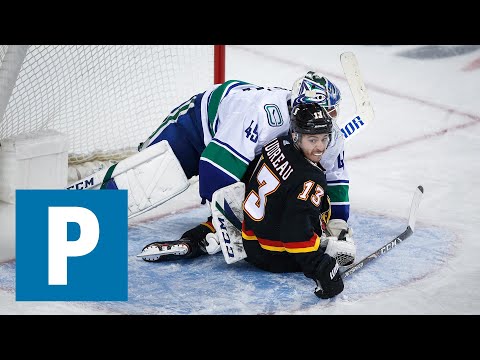 Nate Schmidt and Braden Holtby on Canucks 5 1 win over Calgary Flames The Province