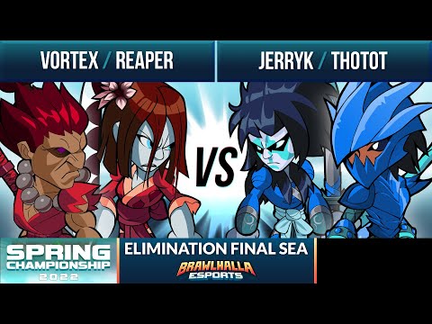 Reaper & Vortex vs Jerryk & Thotot - Elimination Final - Spring Championship 2022 - SEA 2v2