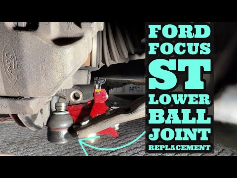 2012-2018 Ford Focus Lower Ball Joint Replacement How-To