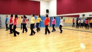 Big Blue Tree - Line Dance (Dance &amp; Teach in English &amp; 中文)