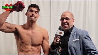 Amateur Champion Camillo Avellan - First Pro Win At Samourai MMA 13