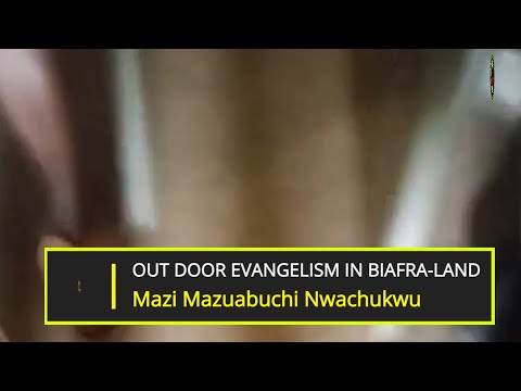 Outdoor Evangelism In Biafra-Land By Our IPOB FEARLESS EVANGELIST | Jul 3, 2023