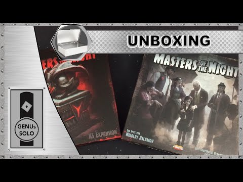 Masters of the Night - Unboxing - deutsch