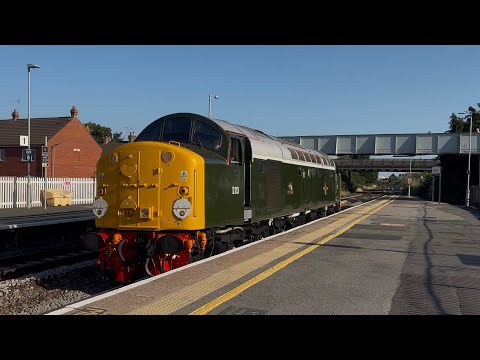 40013 ANDANIA passes Bridgwater working 0Z40 Taunton Crewe HS 12th July 2025