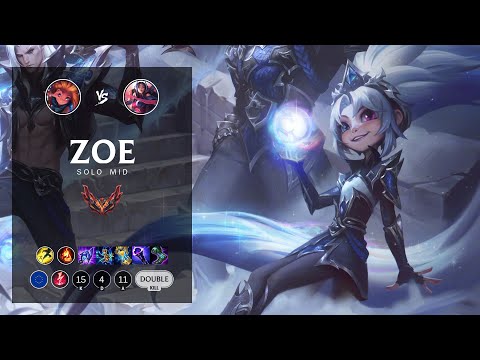 Zoe Mid vs Irelia - EUW Grandmaster Patch 12.11