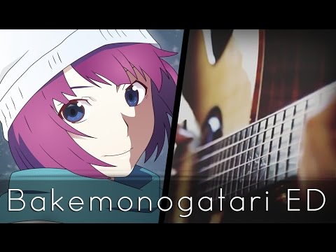 Kimi no Shiranai Monogatari - Bakemonogatari ED (Acoustic Guitar)【Tabs】