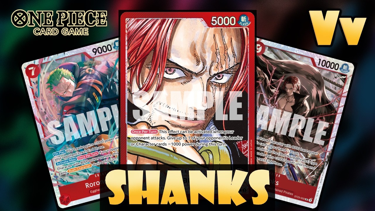 One Piece TCG: Revisiting Red Shanks in OP-15 with Some New EB-04 Support, Chaining 7k Leader Power