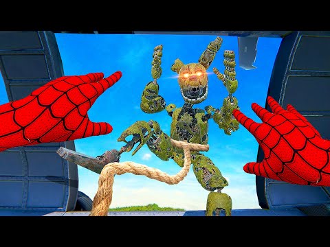 50 Ways to Kill SPRINGTRAP in Virtual Reality - Bonelab VR Mods