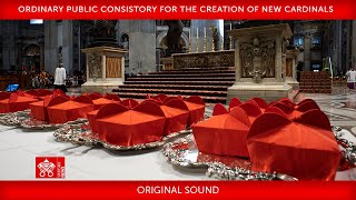 7 December 2024, Ordinary Public  Consistory  | Pope Francis