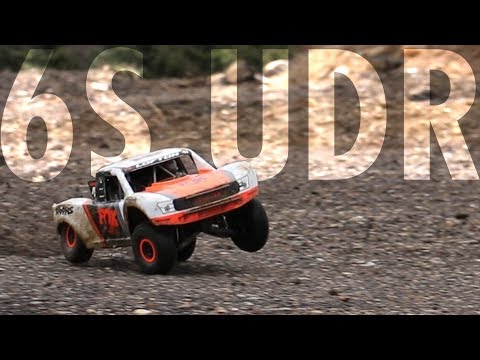 6s POWER - First experience | Traxxas Unlimited Desert Racer