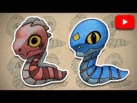 How to draw War dragon and Machine Snake dragon from dragon mania legends