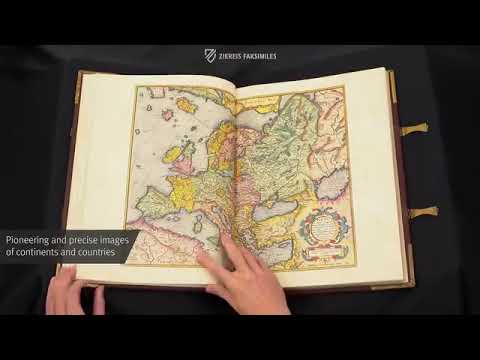 Атлас Меркатора 1595 року. Перегляд факсимільного видання. #Mercator #maps #oldmaps #atlas