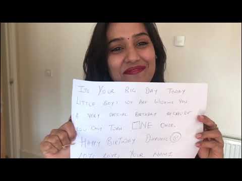 Happy Birthday DHRUVIL !!!