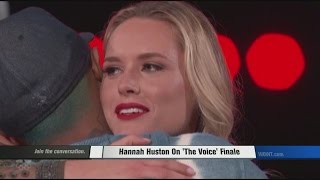 Pharell writes original song for &#39;The Voice&#39; finalist Hannah Huston
