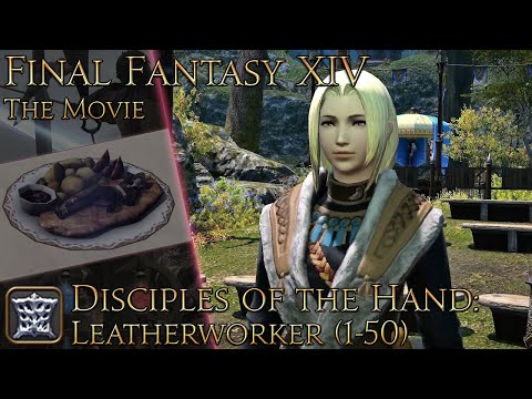 Final Fantasy XIV: Class and Job Quests (Leatherworker pt1)